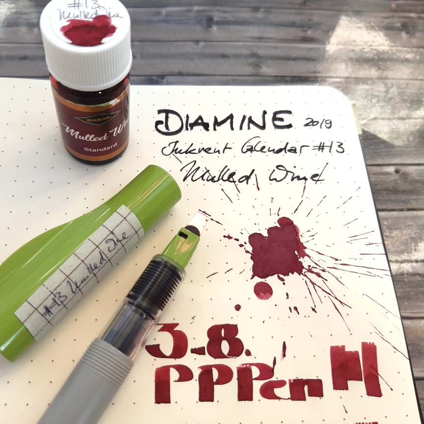 2019 12 13 Diamine Inkvent 13 Mulled Wine 01.jpg