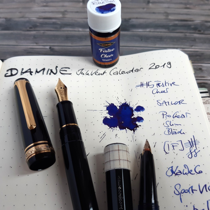 2019 12 14 Diamine Inkvent 15 Festive Cheer 01.jpg