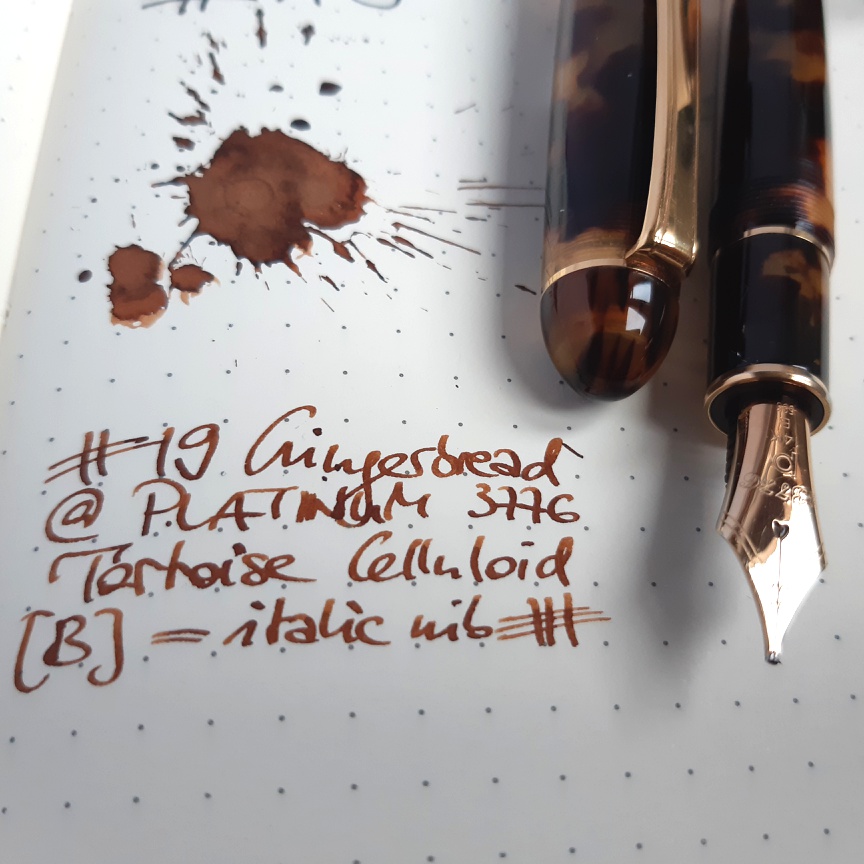 2019 12 16 Diamine Inkvent 19 Gingerbread 0.jpg