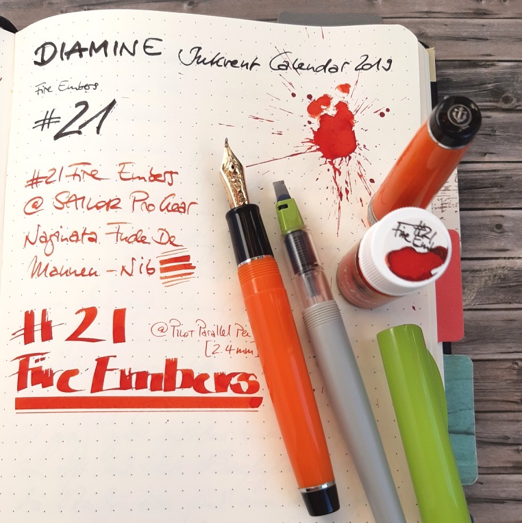 2019 12 21 Diamine Inkvent 21 Fire Embers 01.jpg