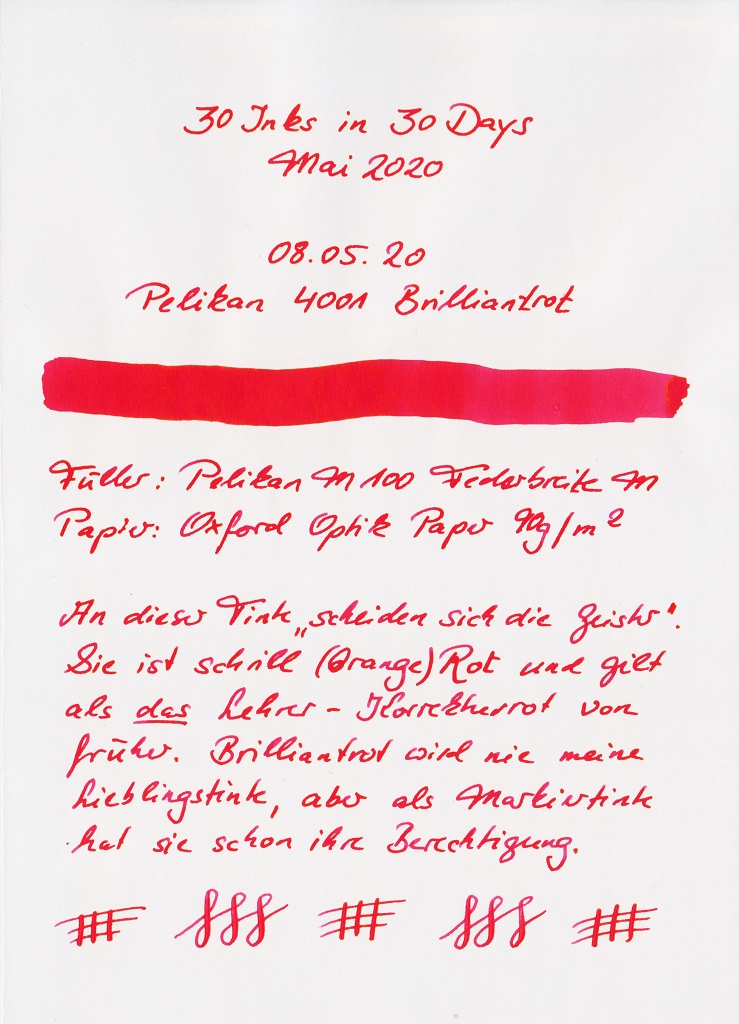 30 Inks in 30 Days 08.05.20 Pelikan 4001 Brilliantrot.jpg