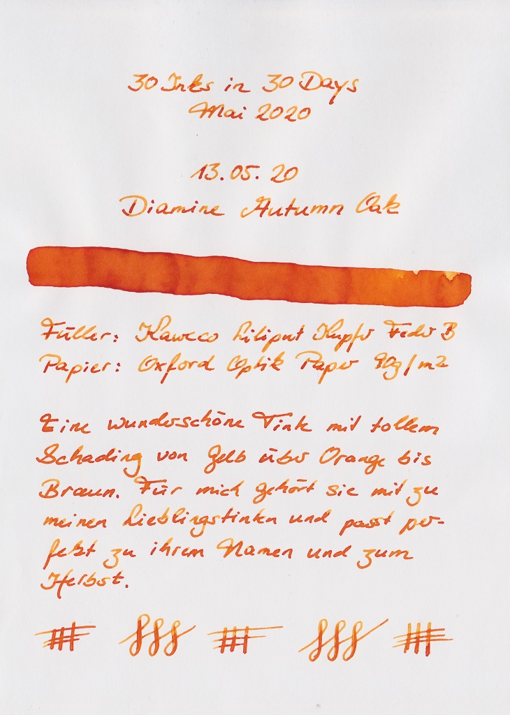 30 Inks in 30 Days 13.05.20 Diamine Autumn Oak.jpg