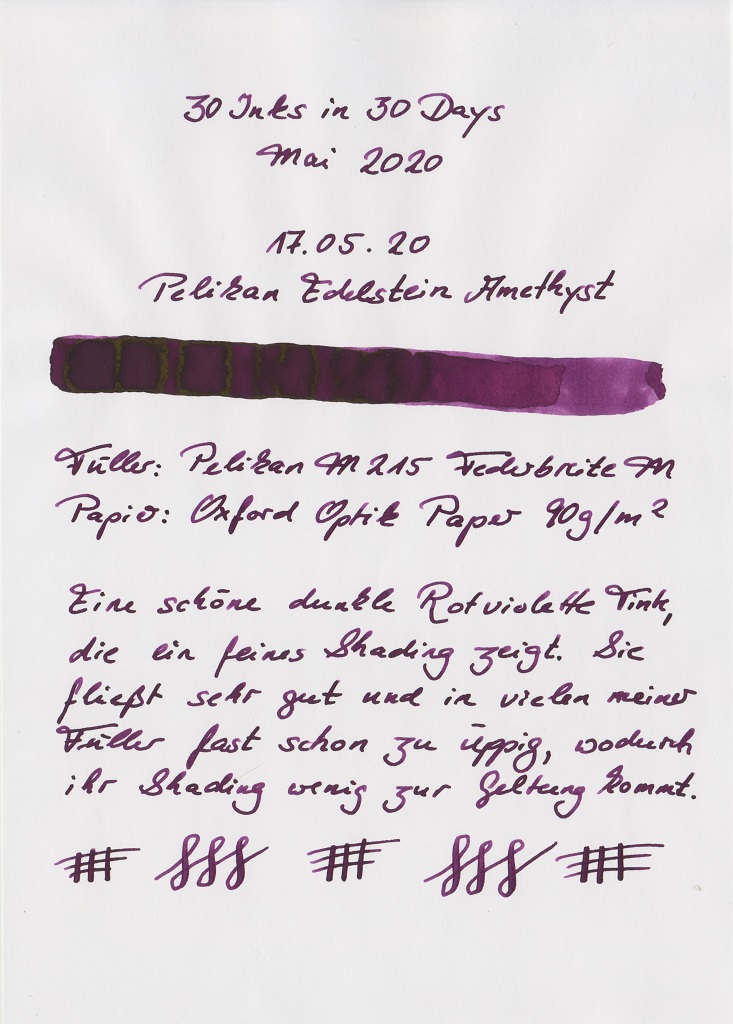 30 Inks in 30 Days 17.05.20 Pelikan Edelstein Amethyst.jpg