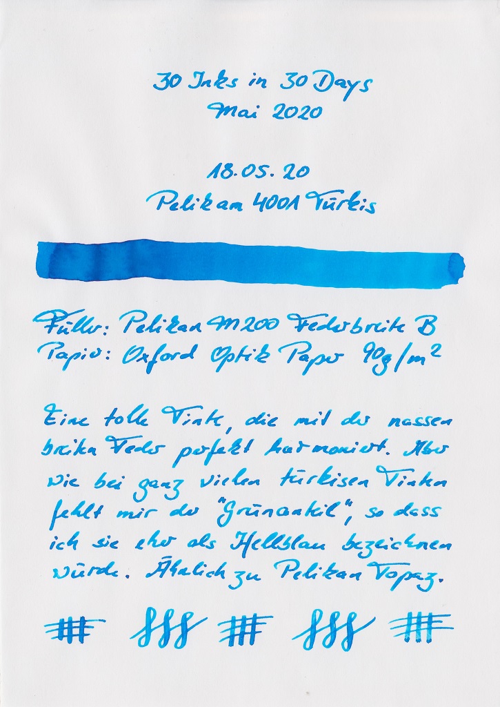 30 Inks in 30 Days 18.05.20 Pelikan 4001 Türkis.jpg