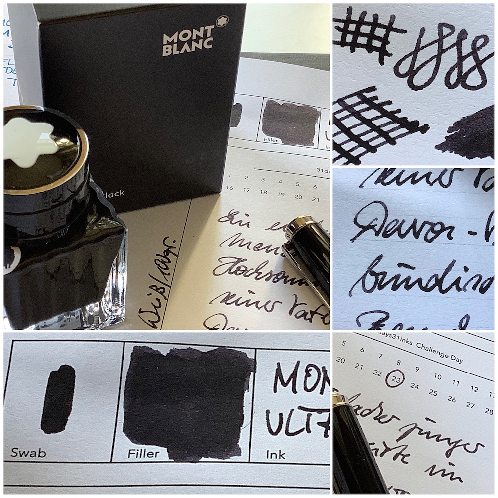 Tag 23: Montblanc - Meisterstück Ultra Black