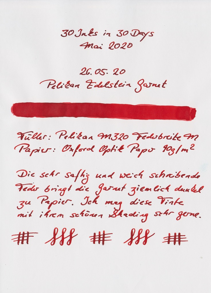 30 Inks in 30 Days 26.05.20 Pelikan Edelstein Garnet.jpg