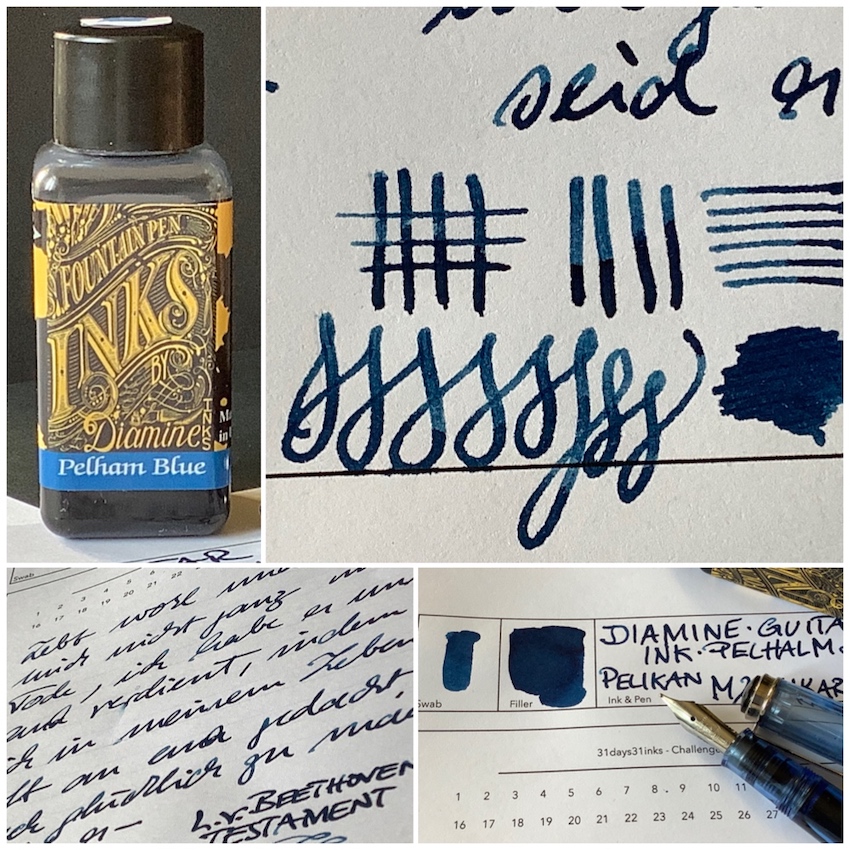 Tag 28: Diamine - Pelham Blue