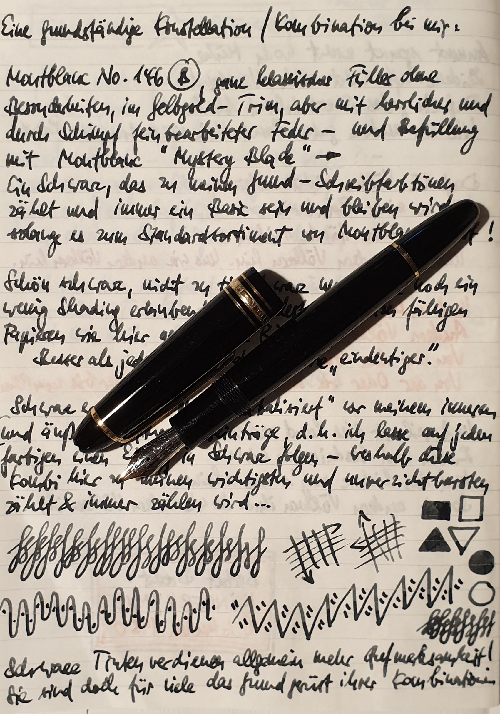 Schriftprobe Mystery Black m. F.