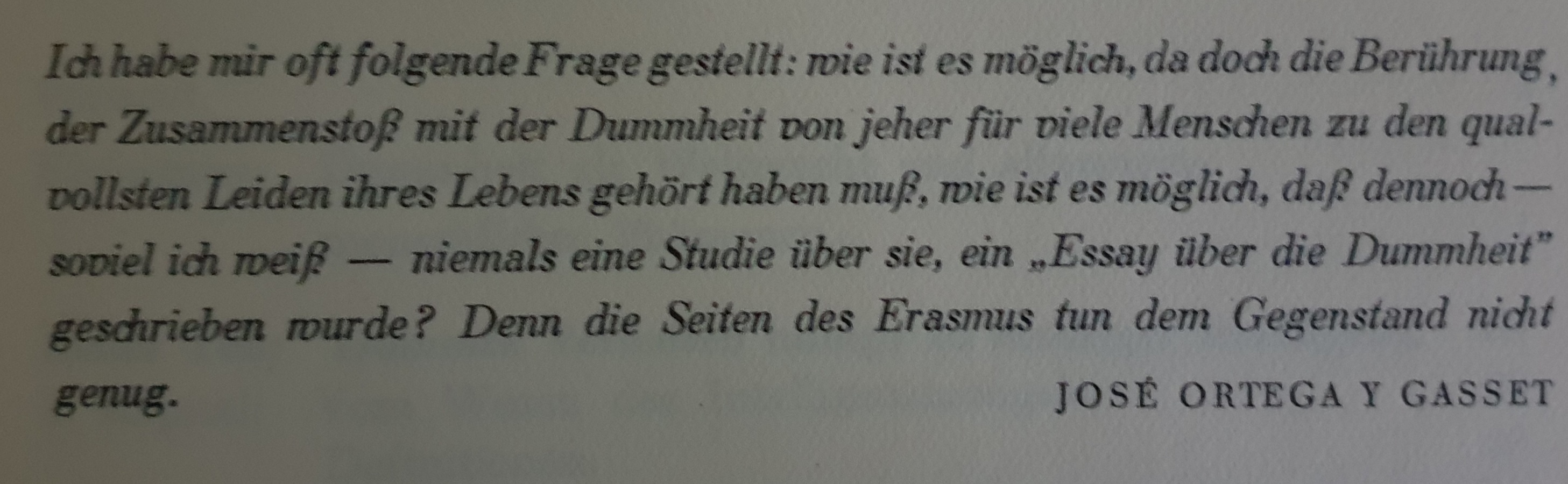 Epilog Geyer y Gasset :)