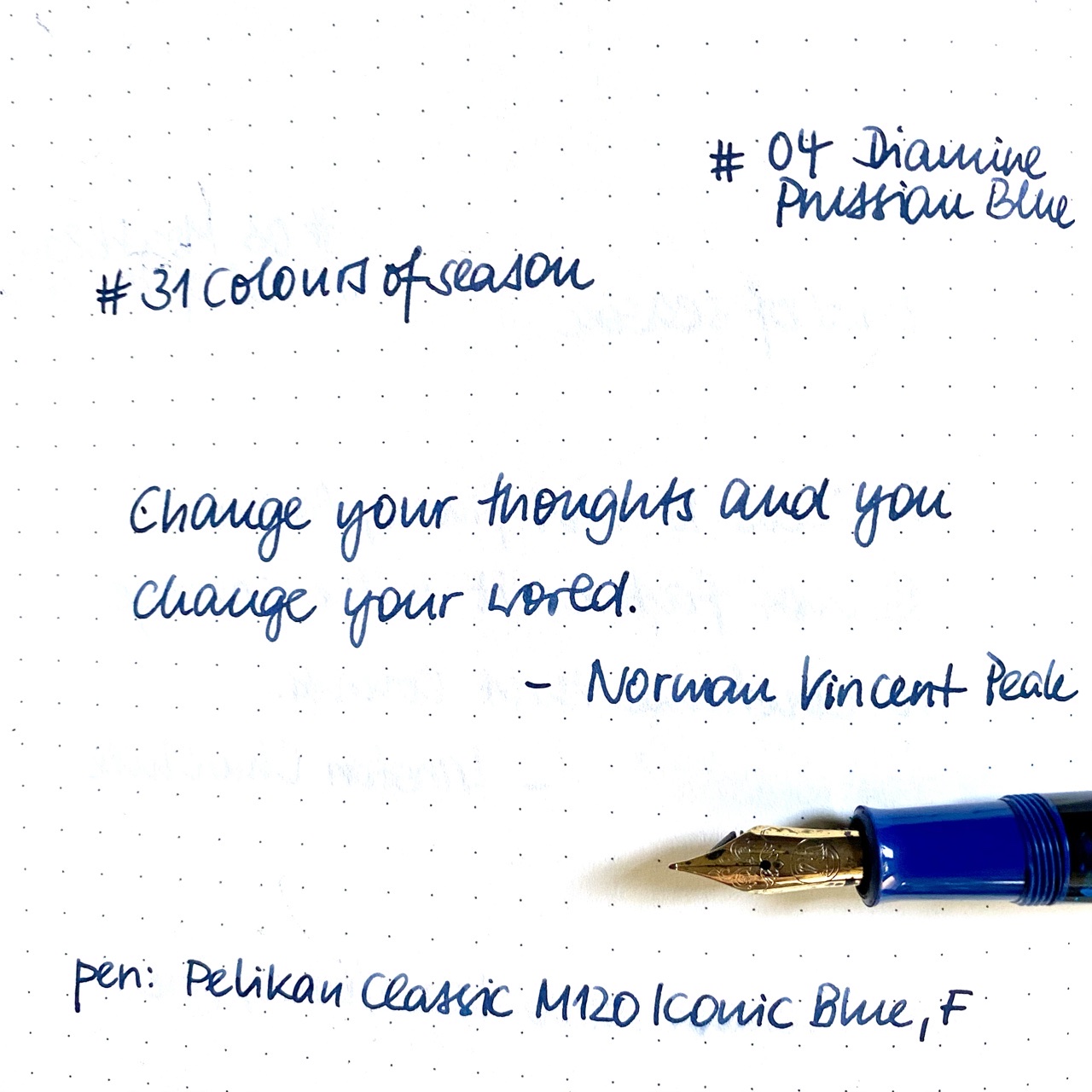 #04 Diamine Prussian Blue