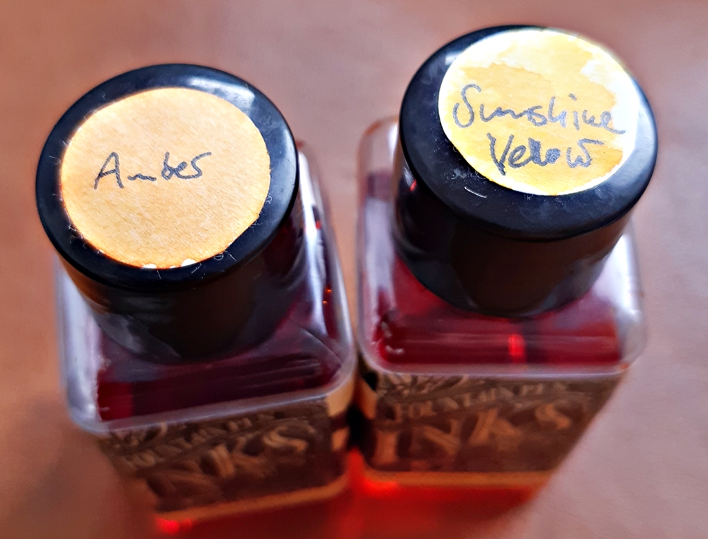 2020 10 08 31cos Diamine Amber Sunshine Yellow PX.jpg