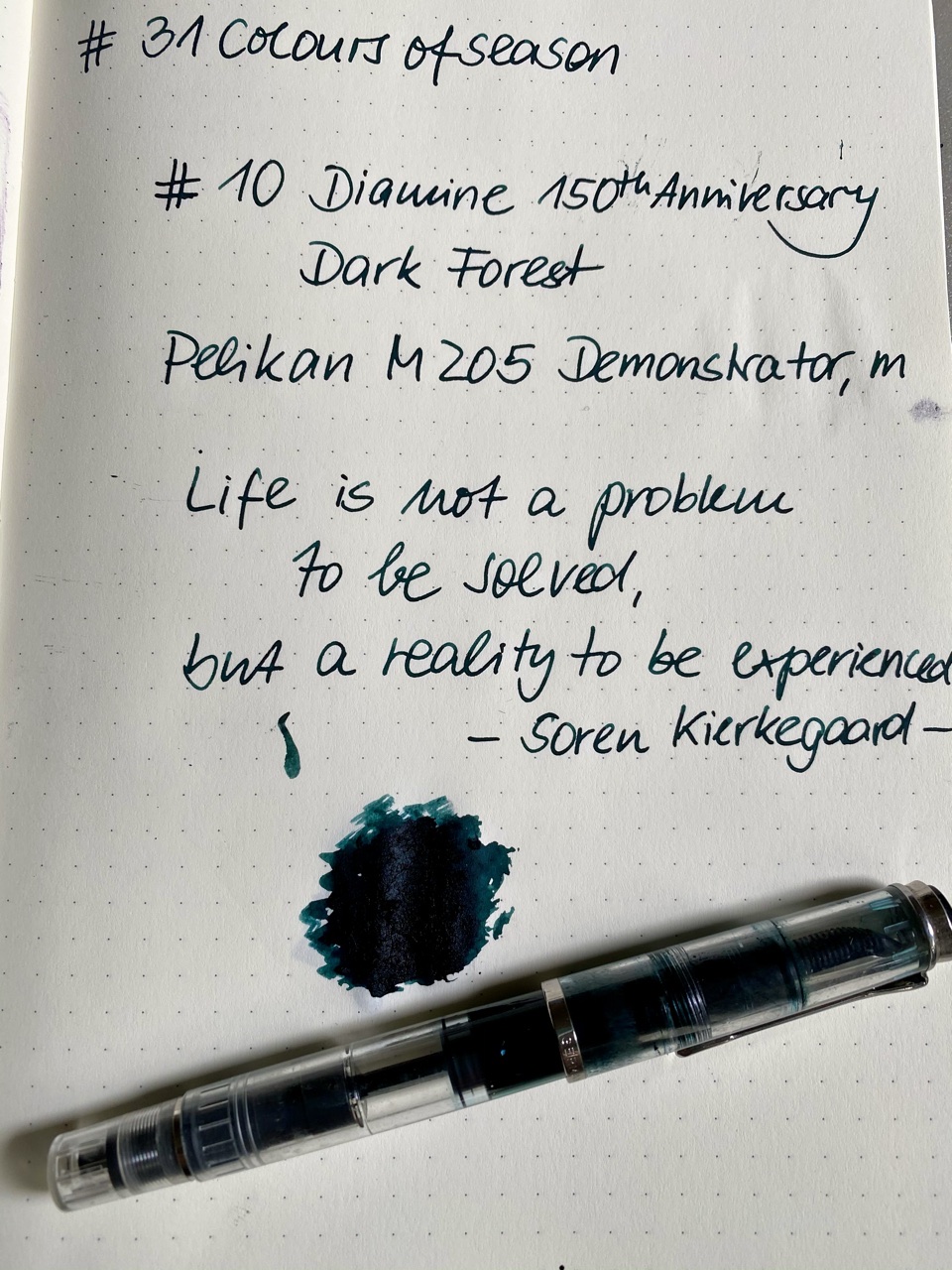 10 Diamine Dark Forest