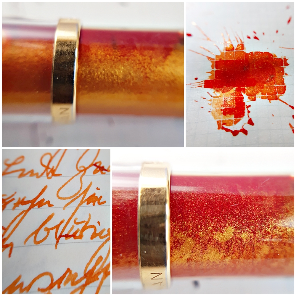 2020 10 11 31cos-a Diamine Shimmer Inferno Orange 5 PX.jpg