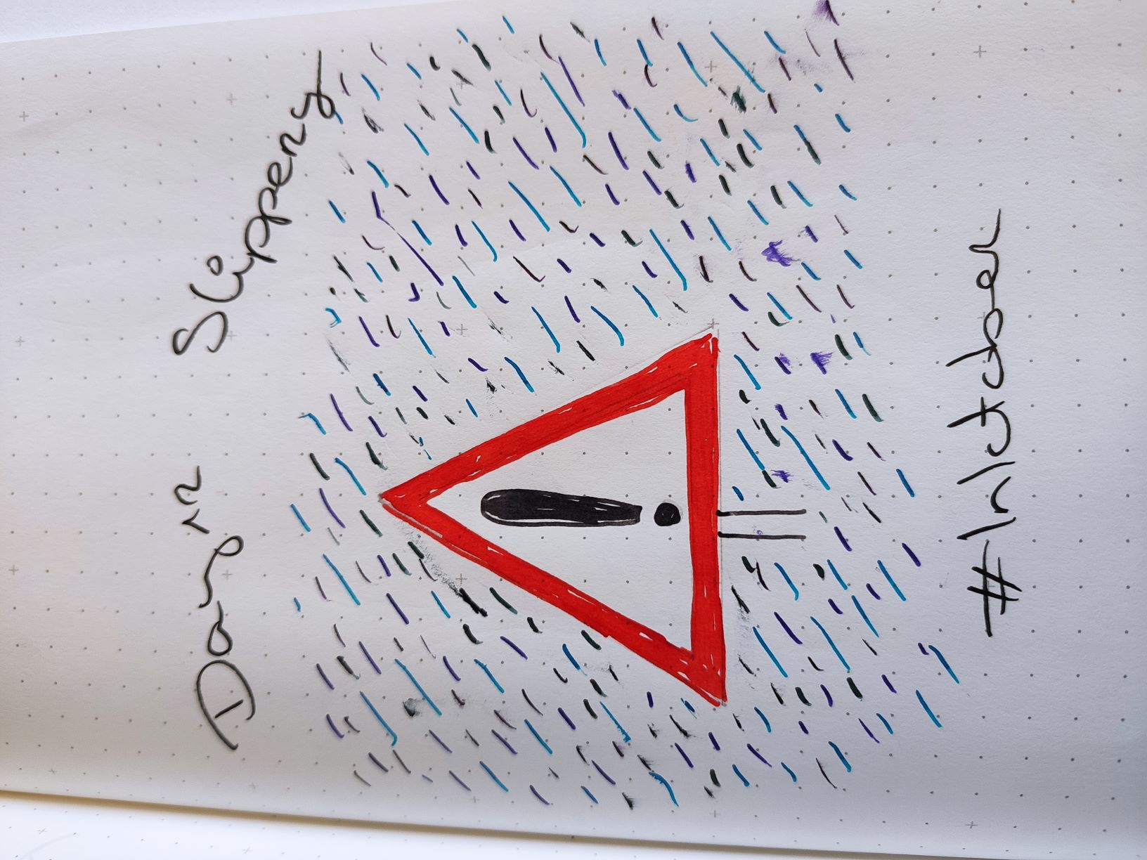 Inktober Slippery.jpg