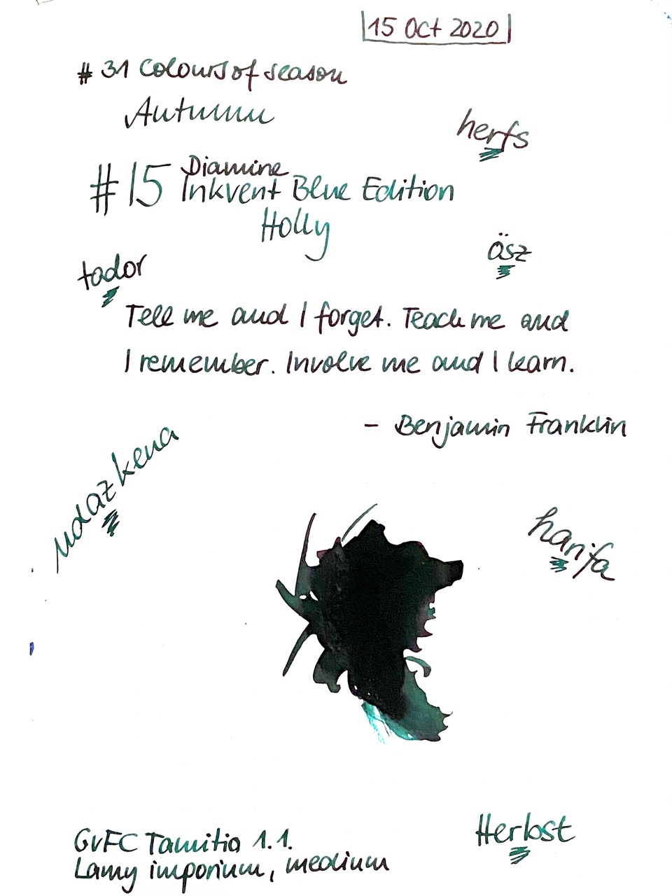 15 Diamine Holly