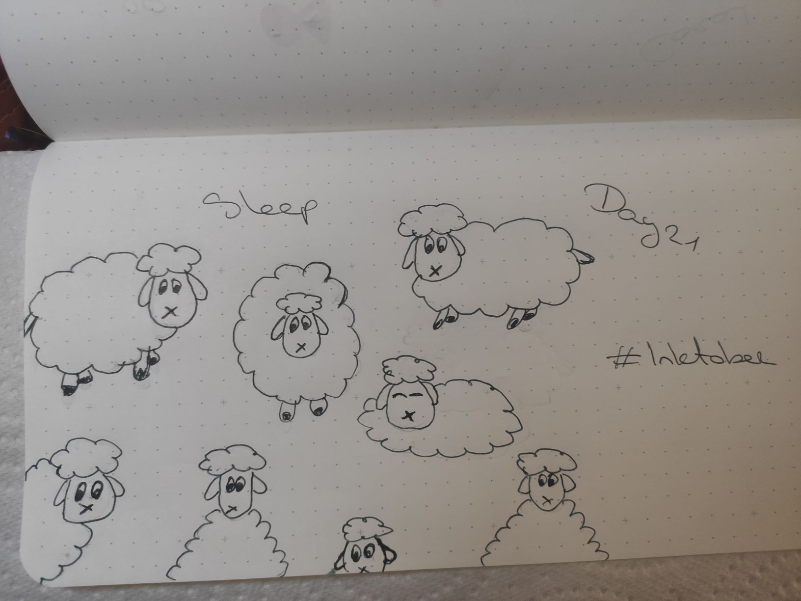 Inktober Sleep.jpg