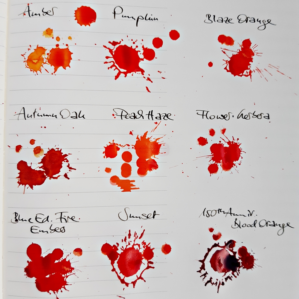 2020 10 22 31cos-a Diamine Oranges all PX.jpg