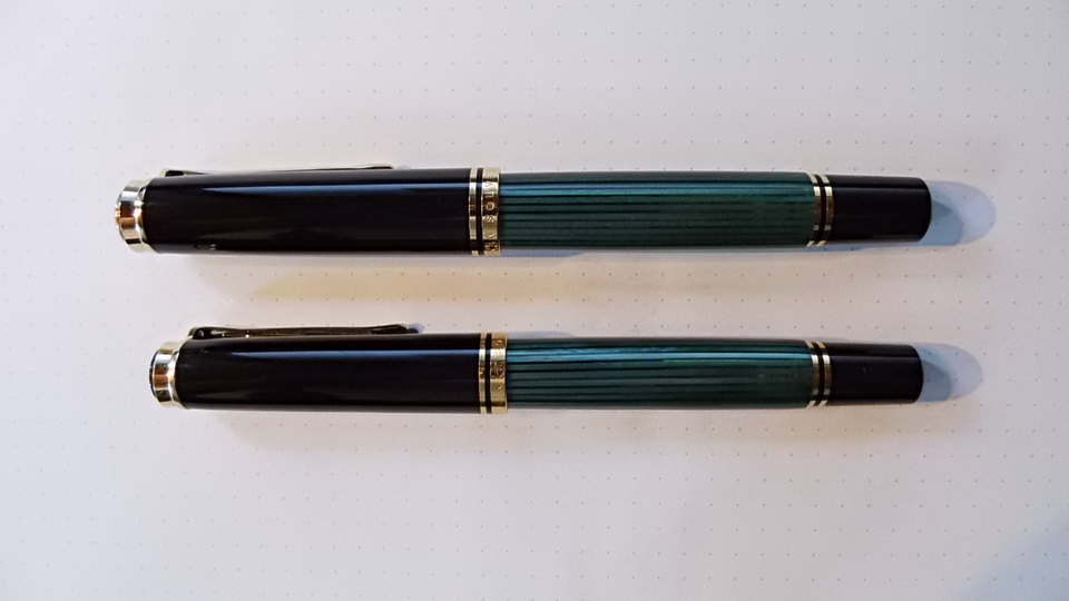 Größenunterschied Pelikan 800 und 1000
