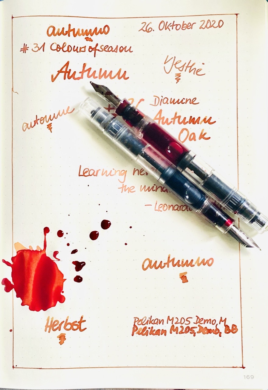 26 Diamine Autumn Oak