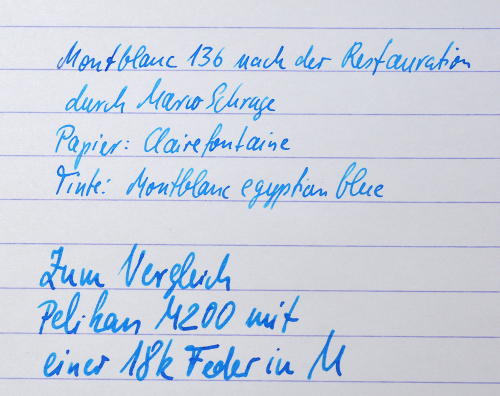 Schriftprobe