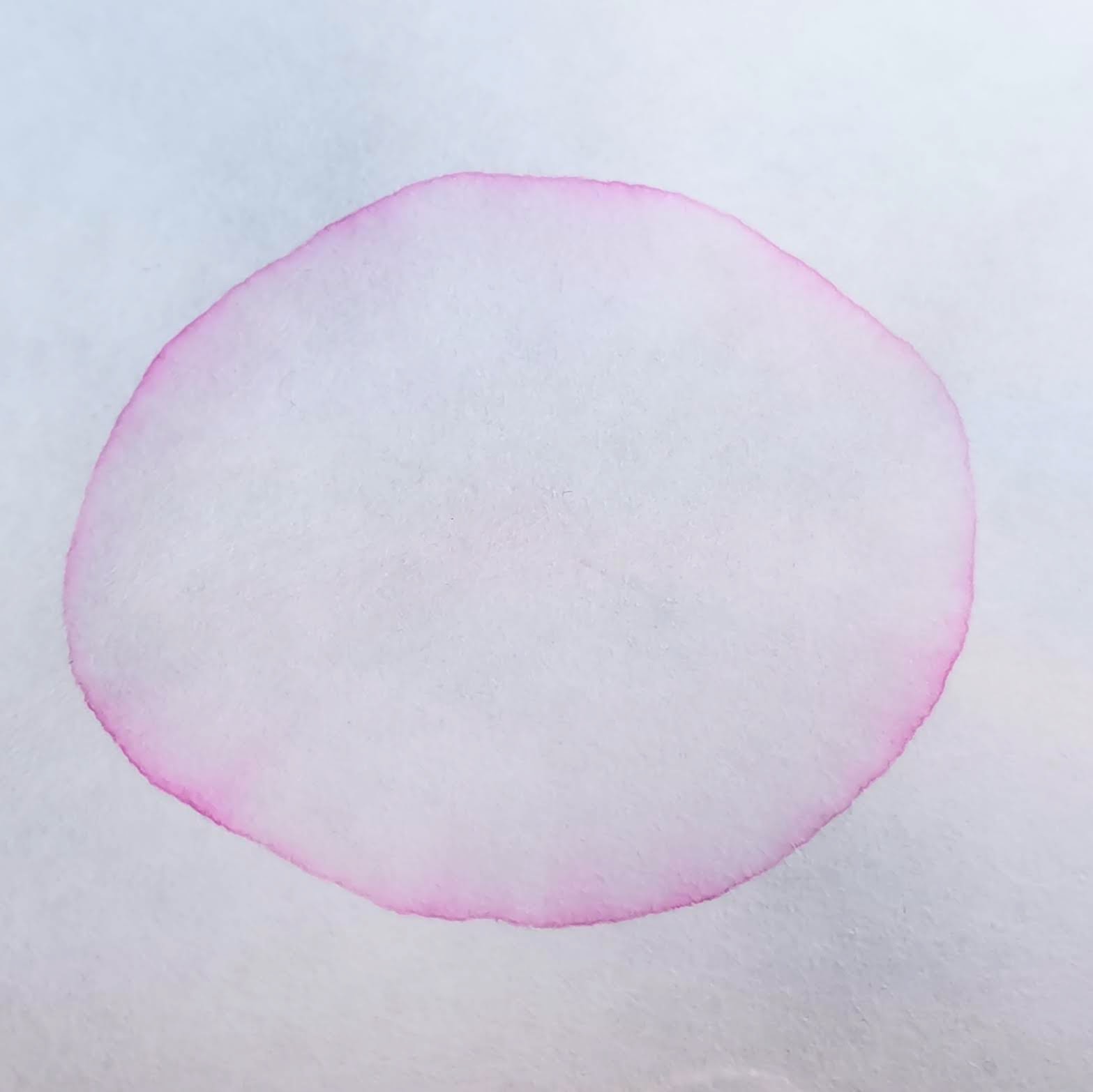 LAMY "rosa?" - Made in W. Germany; Chromatogramm 1. Versuch