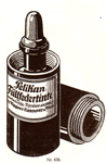 Flasche 636 in polierter Holzhülse